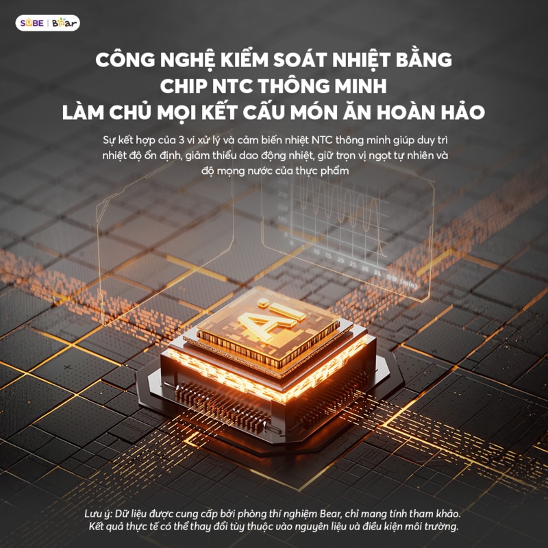 [SALE 20/10] Nồi chiên không dầu 6L Bear AF-5H19I45